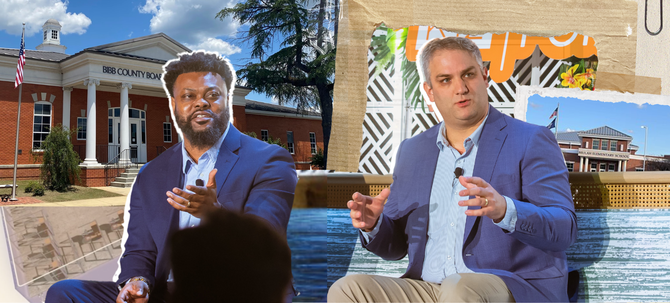 Reid Wodicka, COO of Chesterfield County Public Schools (VA), and Antonio Simmons, Facilities & Operations Leader at Bibb County Schools (GA)